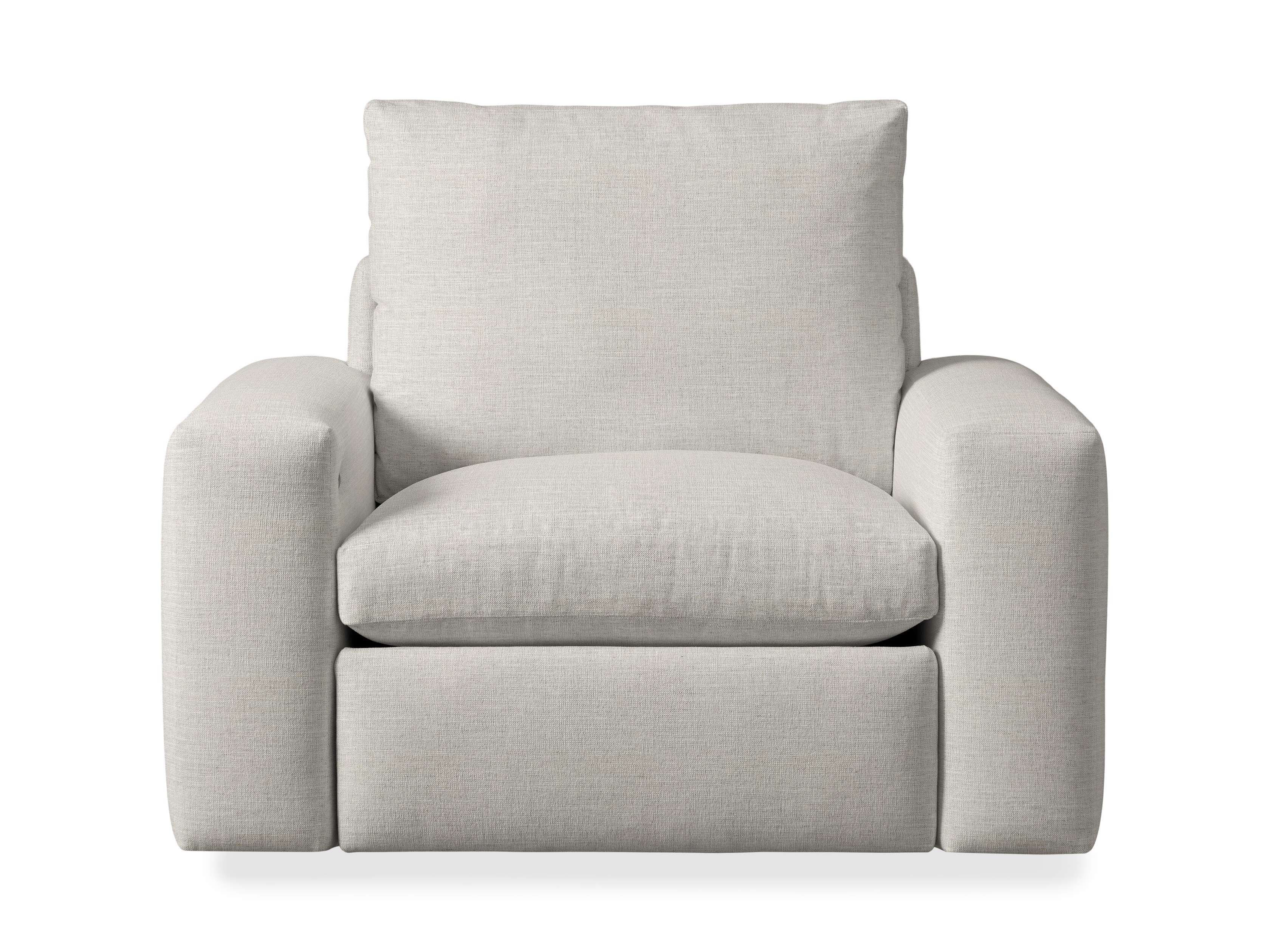 Fauteuil inclinable à accoudoirs larges Kipton