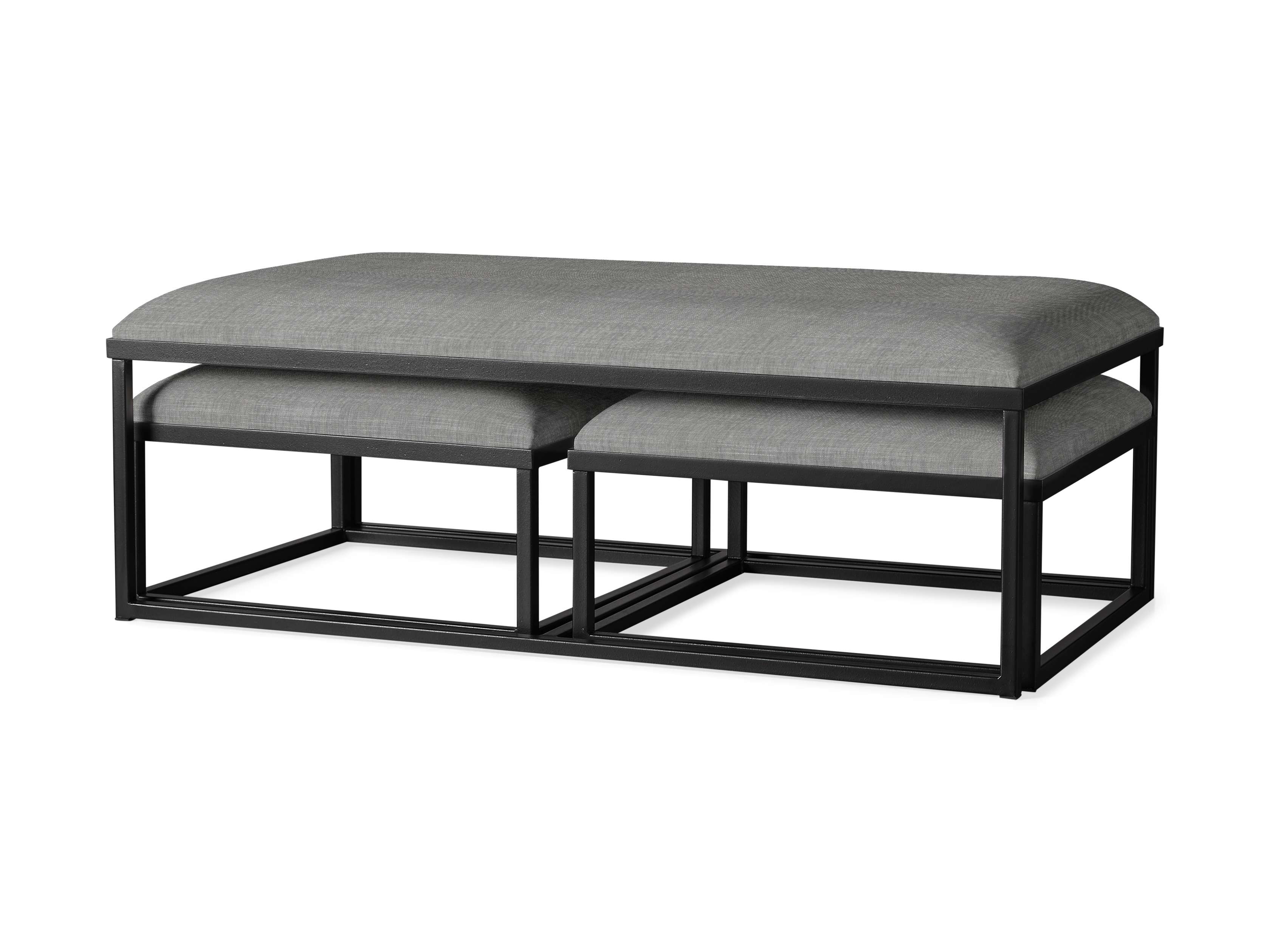 Palmer Upholstered Nesting Ottoman